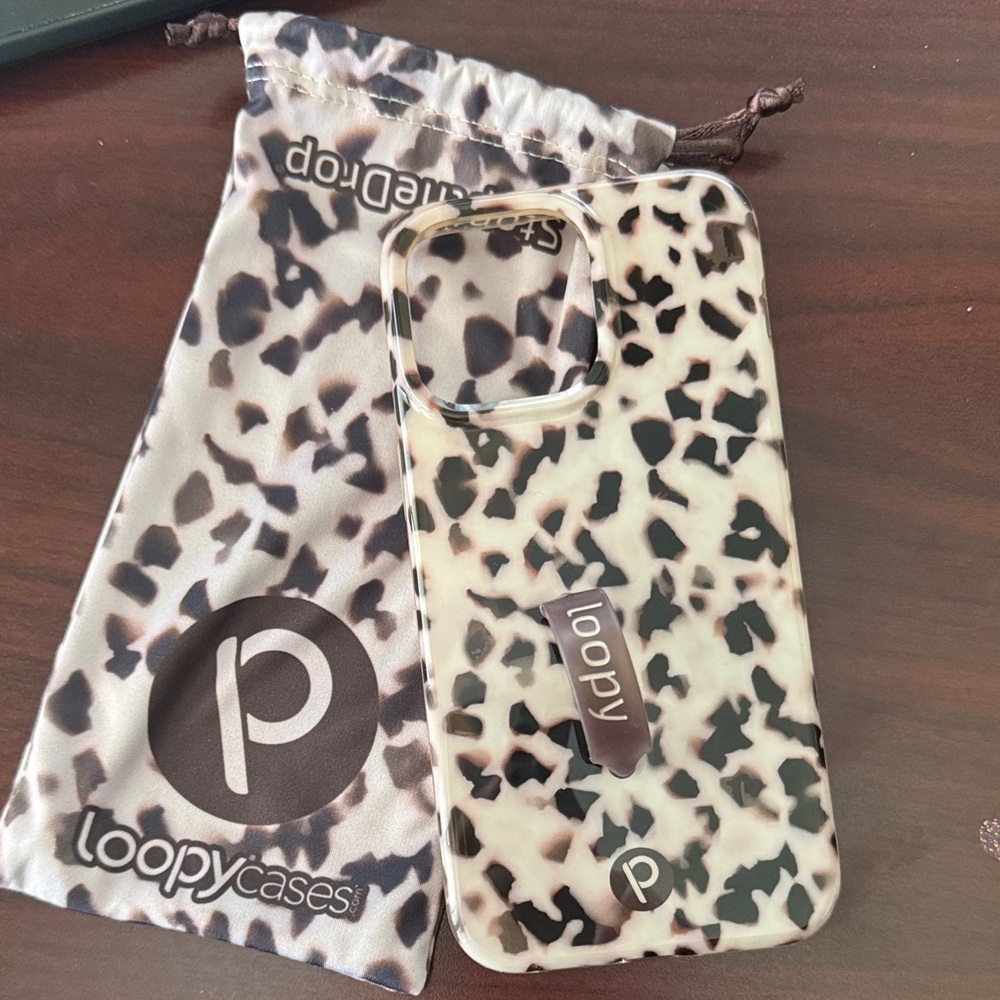 Loopy case - Blonde Tortoise 15 Pro Max